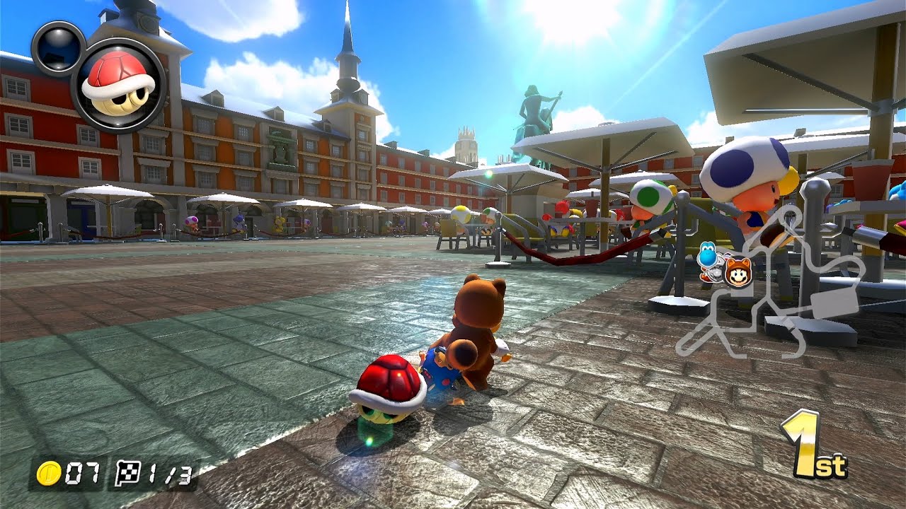 마리오 카트 8 디럭스 공략 [가시돌이 컵 - 코스 분석 및 숏컷 추천 (DLC 부스터 코스 패스 제 6탄)] : 네이버 블로그