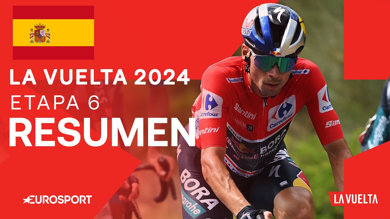 UNA VICTORIA PARA RECORDAR! 🤩 | La Vuelta a España - Resumen Etapa 6 | Eurosport Cycling