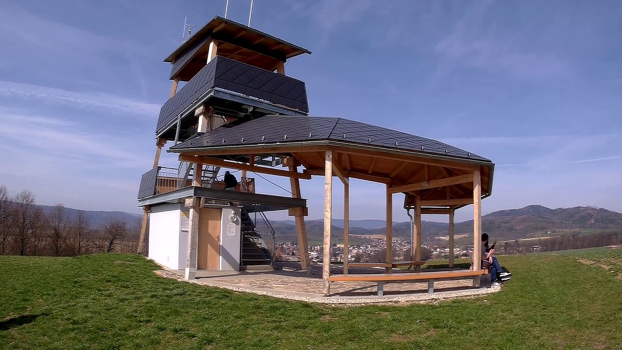 Rozhledna Brusná, zámek Velké Losiny – 30.3.2019