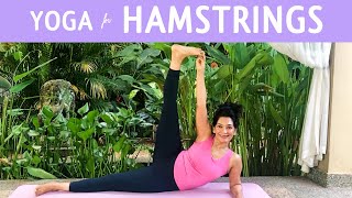 ALL LEVELS YOGA PRACTICE FOR HAMSTRINGS  - 15 min yoga for hamstrings - Target Yoga