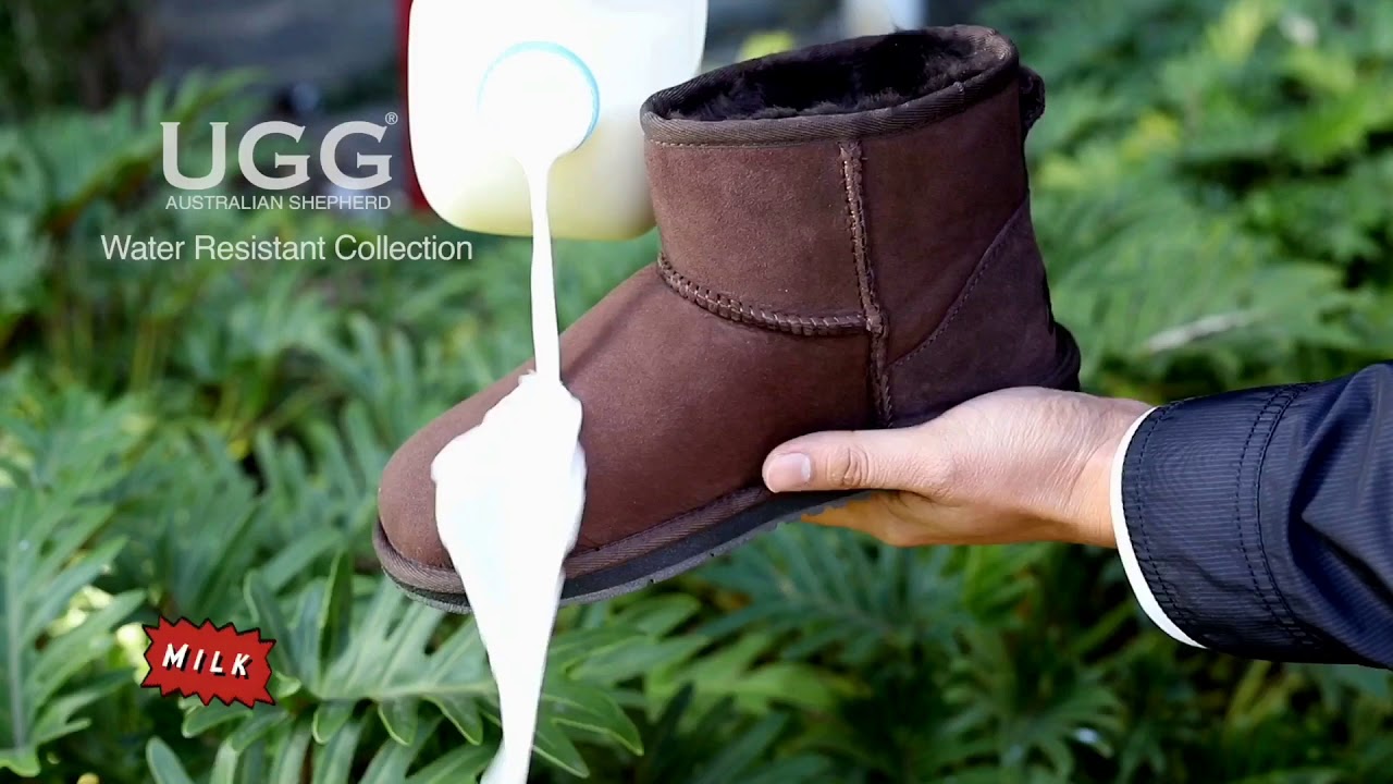 AS UGG Boots water resistant YouTube