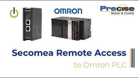 Secomea Remote Access to Omron PLC