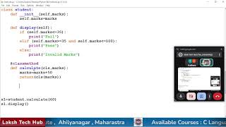🎯 Python Class Method vs Static Method vs Instance Method | Marathi LIVE