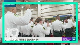 27 new deputies sworn into the Hillsborough County Sheriff's Office