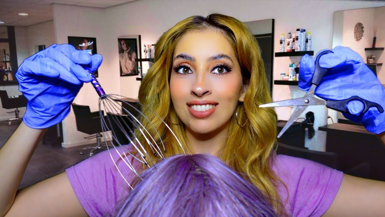 ✨POV: Peluquera te Corta el Pelo Y Cuenta CHISME 🤭✂️💈| (Se Dejo Del CUCARACHO?!🪳) ASMR Roleplay