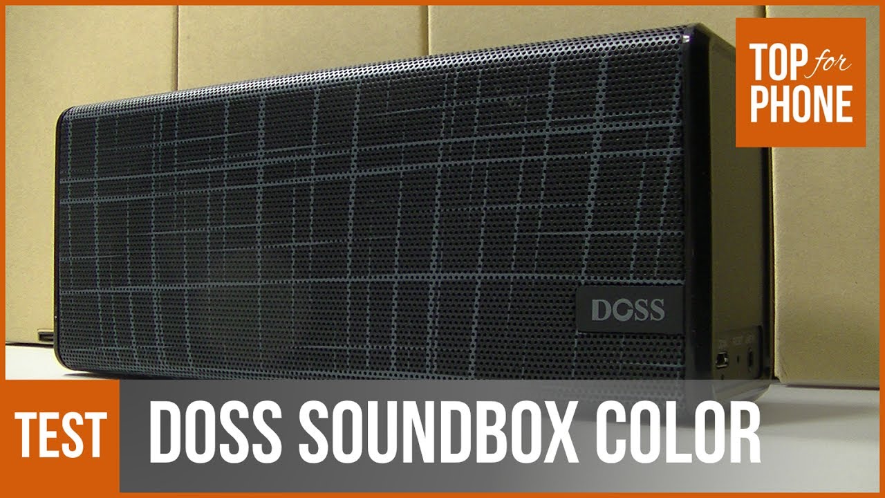 DOSS Soundbox Color - test par Top-For-Phone.fr - YouTube