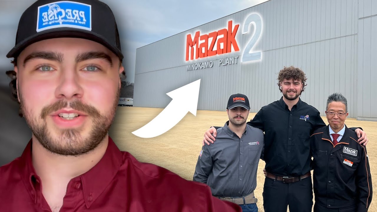 Jacob Completed CNC Service Training at MAZAK In Oguchi Japan!