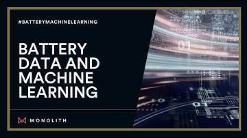 Battery Data + Machine Learning | Monolith AI Webinar