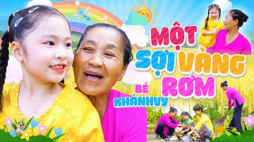 Một Sợi Rơm Vàng - Bé Khánh Vy | Nhạc Thiếu Nhi Vui Nhộn Sôi Động Mới Nhất 2025 - Official MV 4K