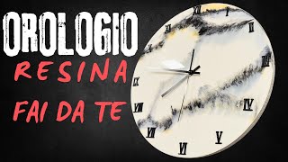 Orologio In Resina Fai Da Te Effetto Marmo