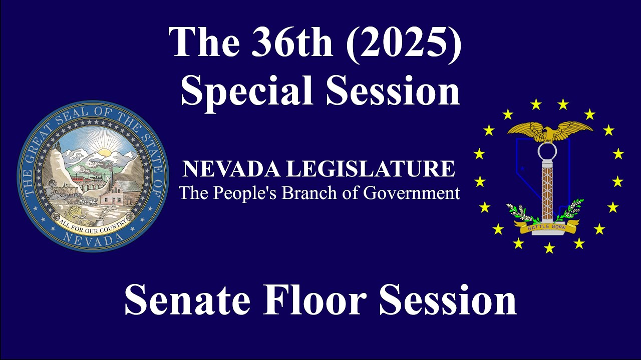 11/13/2025 - Senate Floor Session Pt. 1