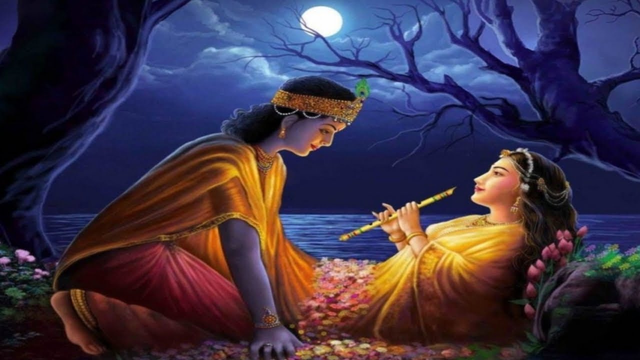 Radha krishna music Radha krishna flute Relaxing flute music