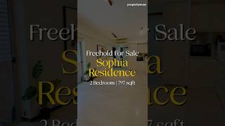Sophia Residence | Freehold | 2 Bed | 797 Sqft | D9
