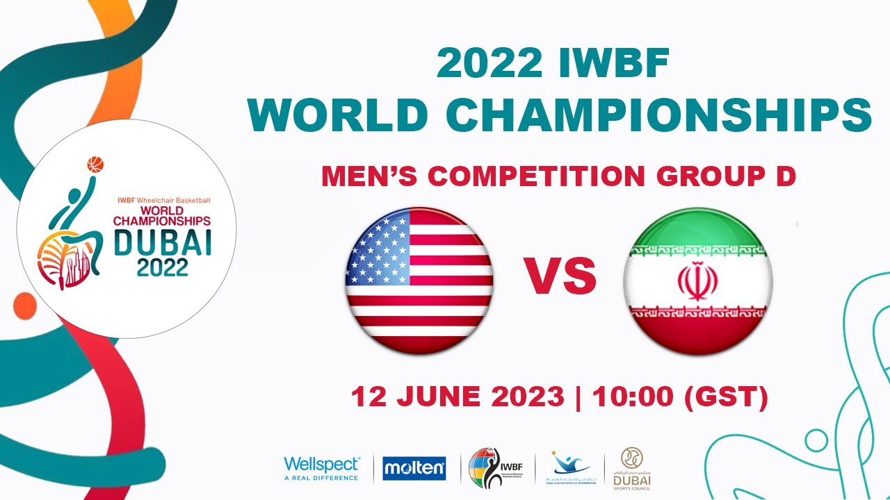 USA vs IRI | Men's Competition Group D | 2022 IWBF Wheelchair Basketball World Championships