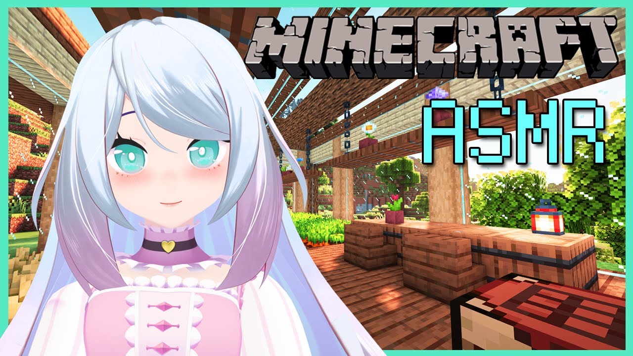 Minecraft ASMR ️️ Exploring a cave?? #minecraft #asmr #vtuber - YouTube