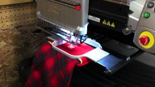 How a Christmas Stocking is Personalized at Bronner's CHRISTmas Wonderland