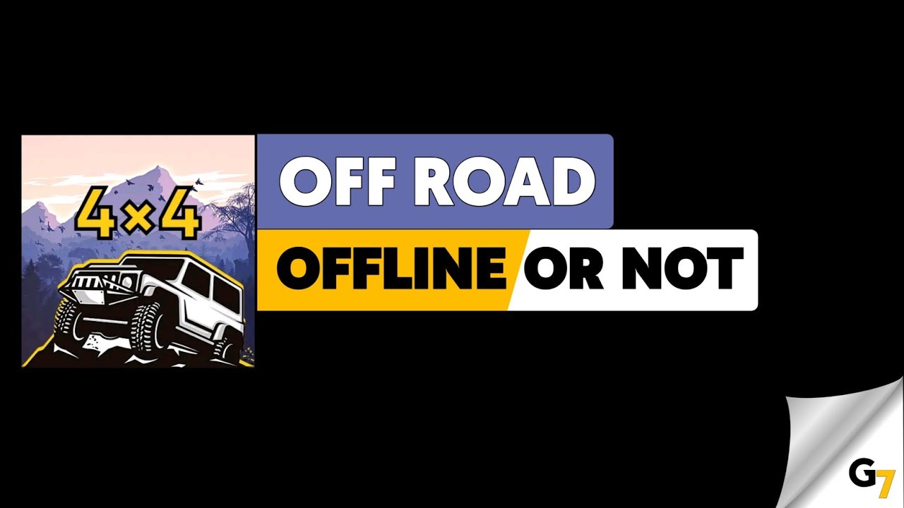 Off Road 4x4 game offline or online ?