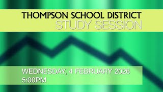 Board of Education Study Session: 2.4.2026