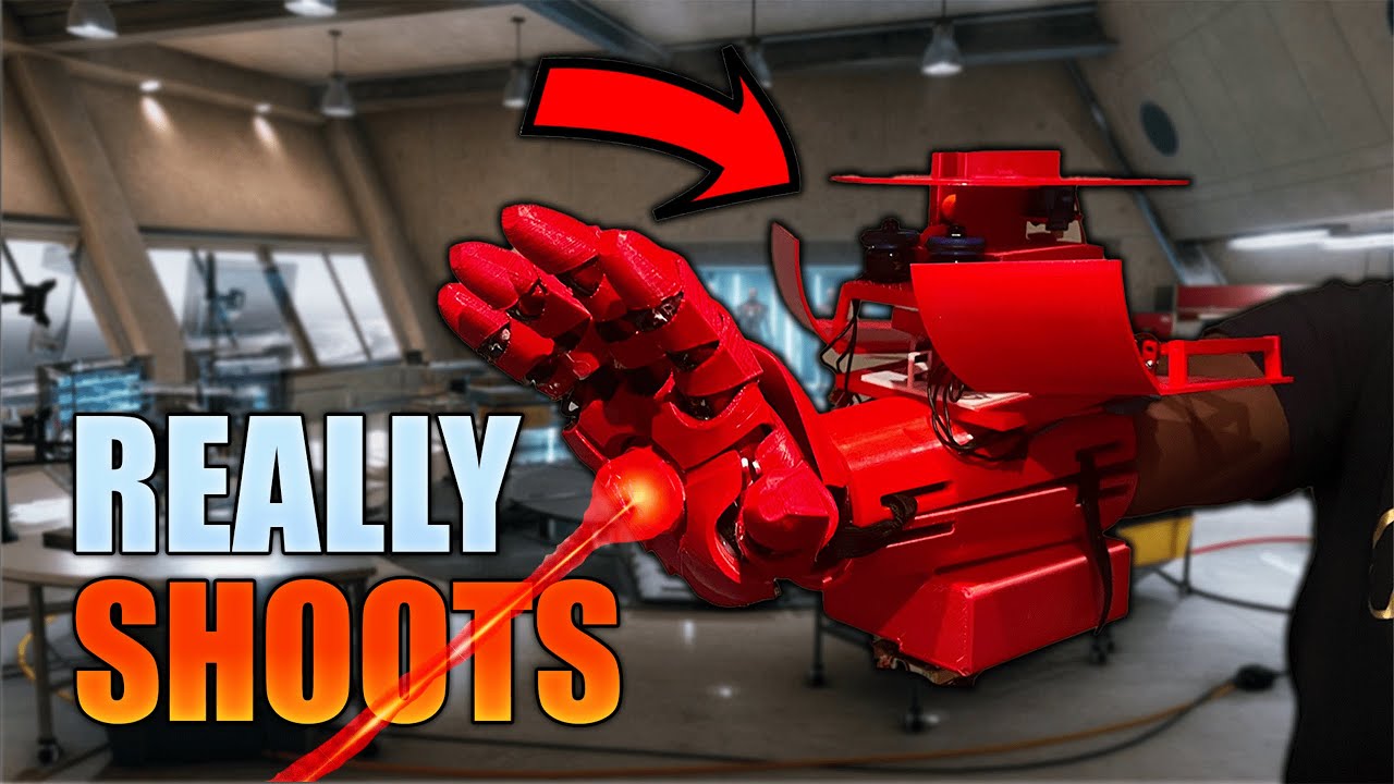 I 3D Printed an Ironman Missile Launcher