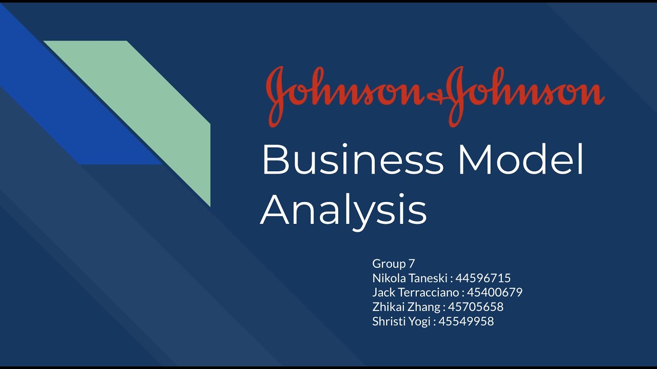Johnson & Johnson Business Model Analysis YouTube