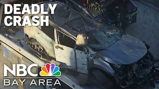 1 dead, 4 injured in fiery I-280 crash in San Francisco