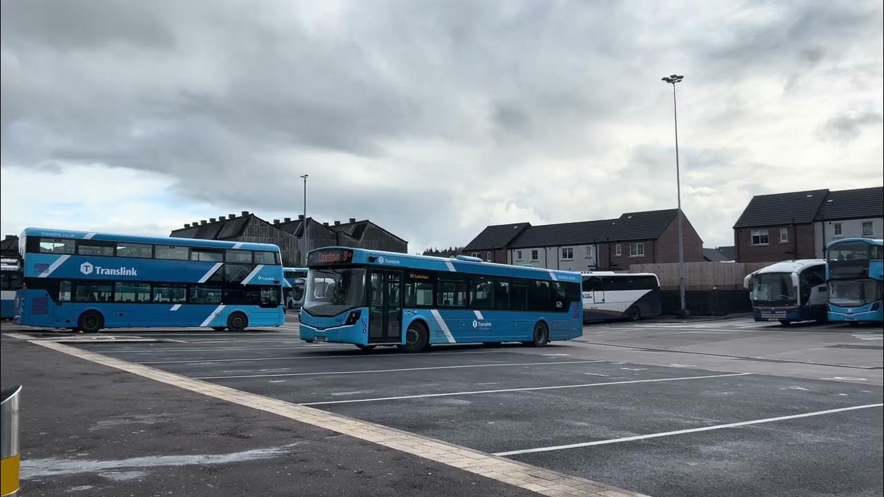 Translink Ulsterbus Wright GB Hawk 2540 departing Dungannon bus station on route 80 YouTube