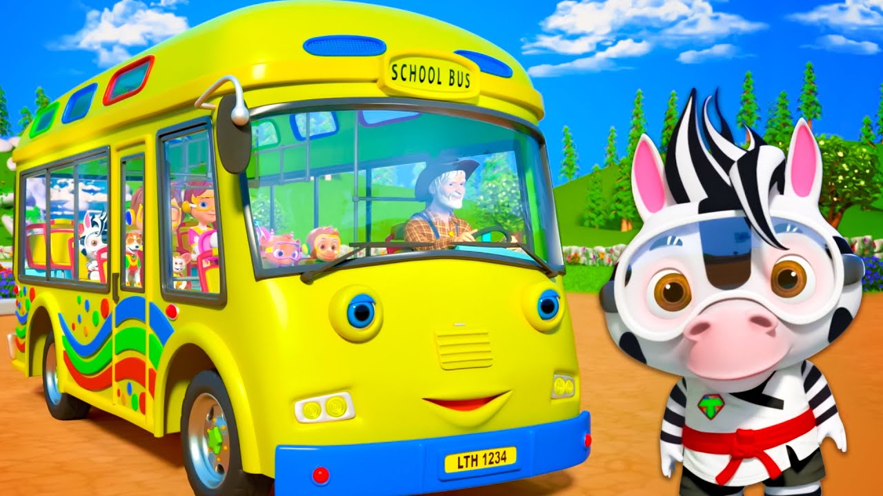 Wheels On The Bus + More Vehicle Songs & Baby Rhymes by USP Kids