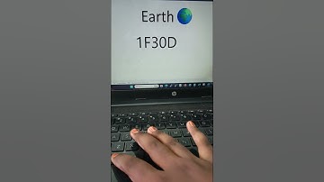 Keyboard Shortcut for insert Globe Earth 🌍 Symbol in MS word