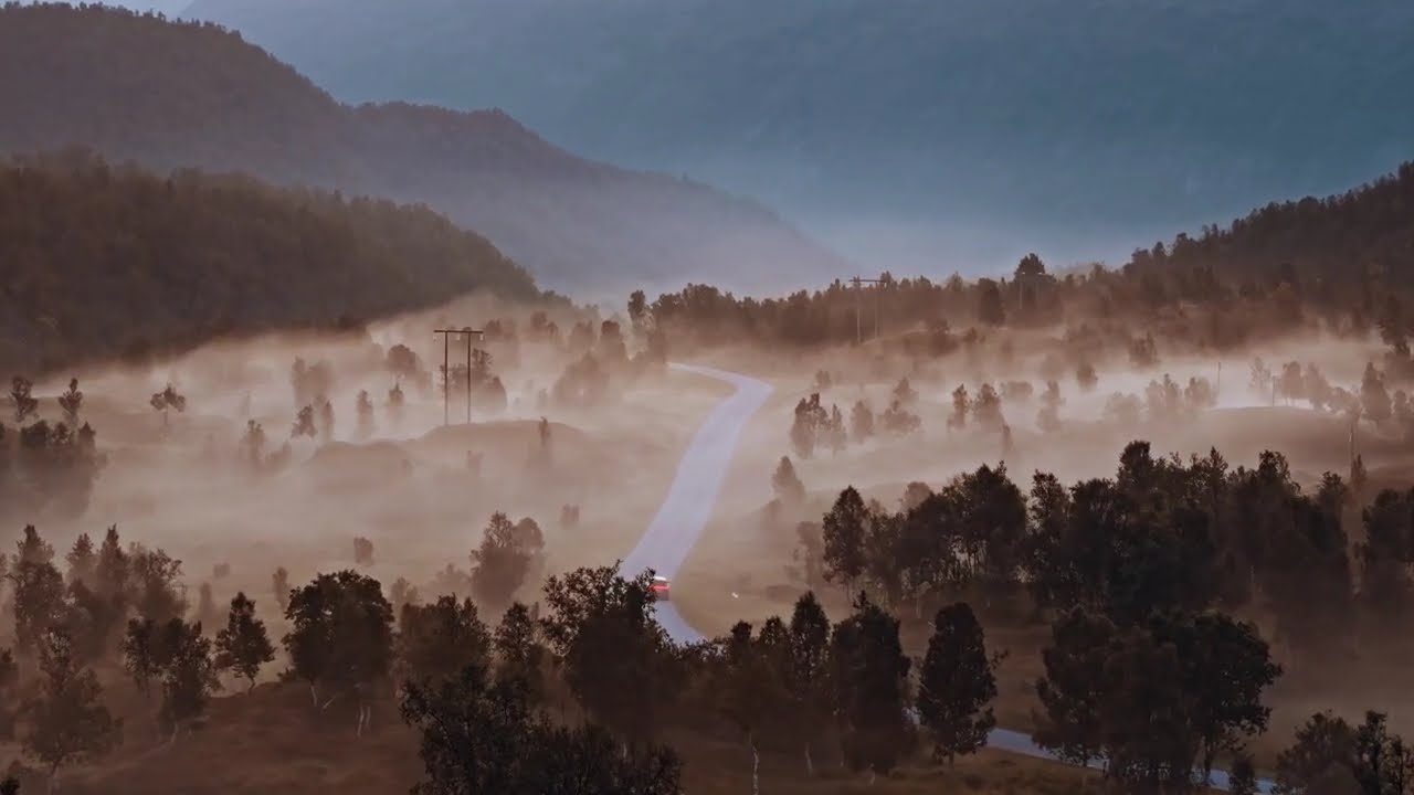 Forest, Travel, Road, Car - || No Copyright Video 4K ||