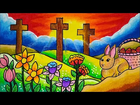Video: Cara Menggambar Paskah