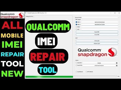 Qualcomm IMEI repair tool without box |edl point| with one click - YouTube