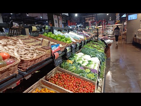 فواكه غريبة بكارفور كاري ادن مراكش Fruits étranges à Carrefour Carré Eden Marrakech 