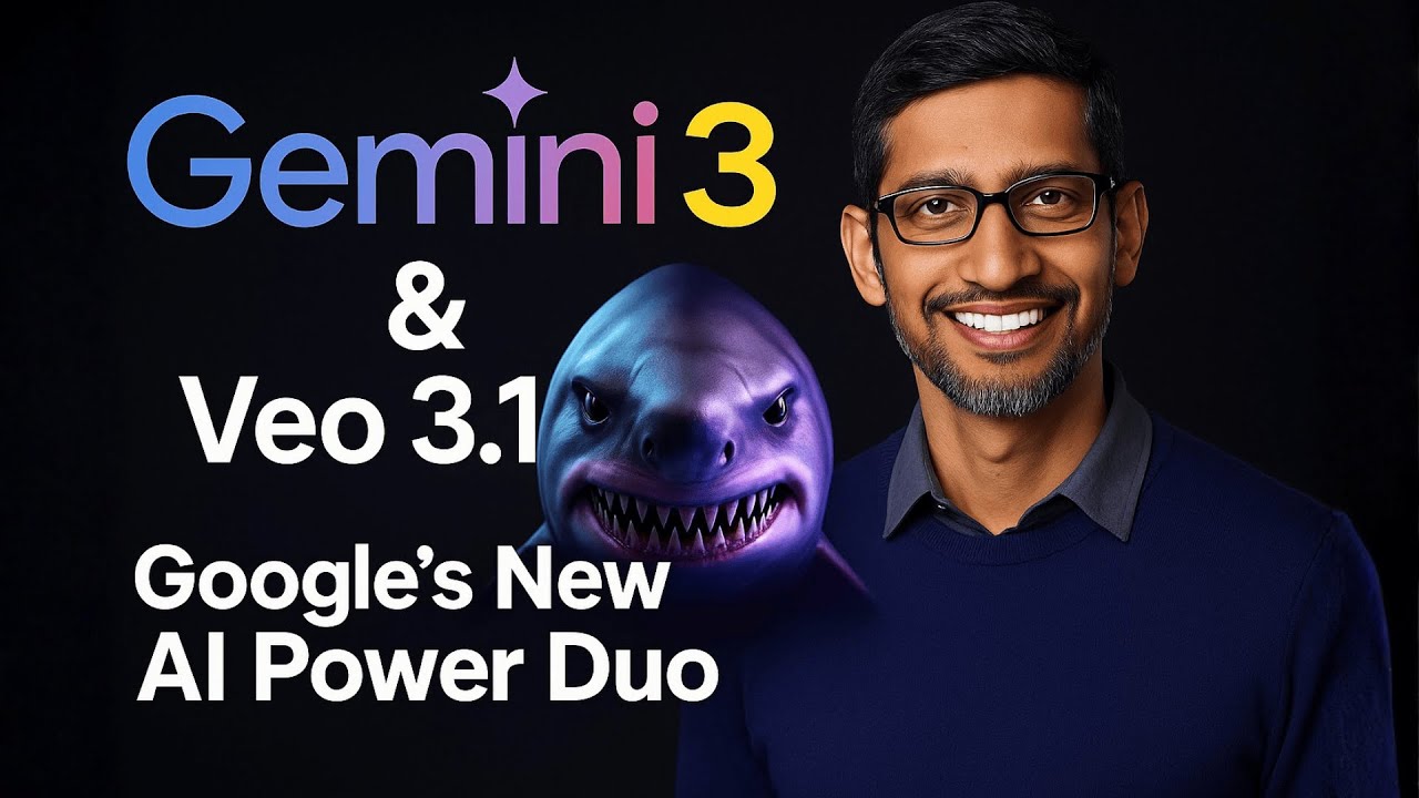 Gemini 3 + Veo 3.1 Google’s New AI Power Duo IS INSANE !🤯 - YouTube
