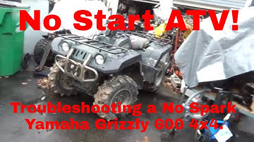No Start Yamaha Grizzly 600, Troubleshooting a no spark ATV!