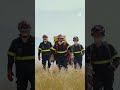 पेरिस के पास जंगल में भीषण आग, हेलिकॉप्टर बुझाने में जुटे [Wildfire Ravages France]