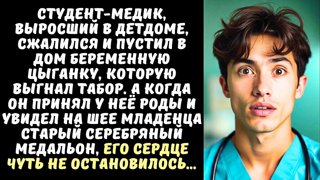 СТУДЕНТ-медик приютил БЕРЕМЕННУЮ цыганку, а когда она родила...