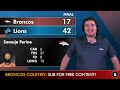 Broncos EMBARRASSED In Loss vs Lions: Playoff Picture, Sean Payton, Russell Wilson Stats, Highlights