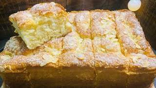 Ancient recipe! The famous German sugar cake Kuchen! Insanely delicious Zuckerkuchen