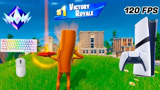 Fortnite Unreal Ranked Reload On PS5 Pro | Keyboard &amp; Mouse Gameplay | 120 FPS | 4K