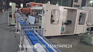 Automatic deco embossing toilet paper rolls manufacturing machine production line