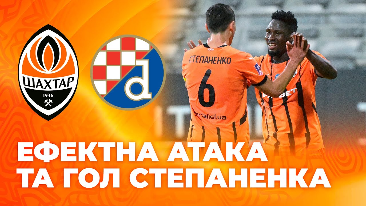 Яка атака! Гол Тараса Степаненка в матчі з Динамо (Загреб)