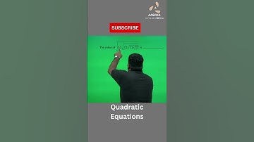 Quadratic Equations | Solutions