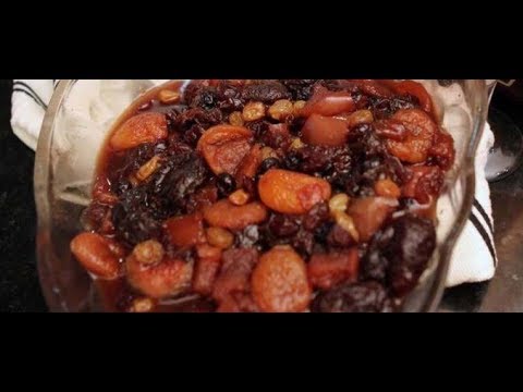 Video: Dried Apricot Compote - Recipe With Photo