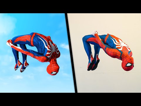 Stunts From Spider-Man Remastered In real Life (Marvel, PS5, Parkour)