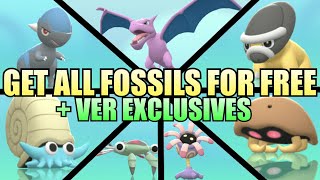 Glitch to get ALL fossils for FREE + Version Exclusives in Pokemon Brilliant Diamond Shining Pearl