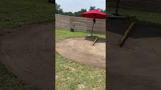 Leveling pool pad stage 2. #pooldays