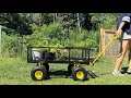 Heavy Duty Garden Cart Review