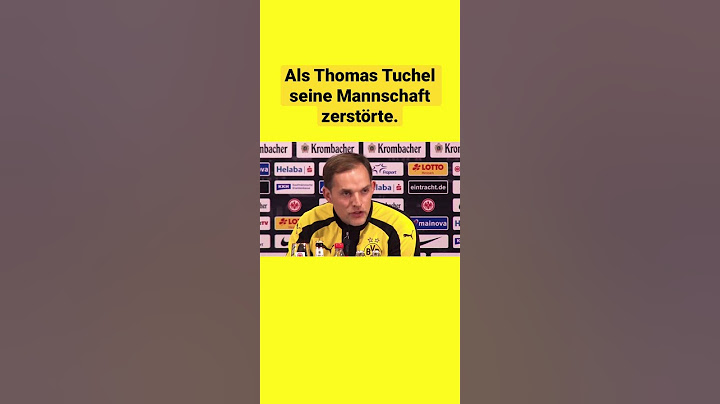 Tuchel:„Ein einziges Defizit“ #tuchel #bvb #pk