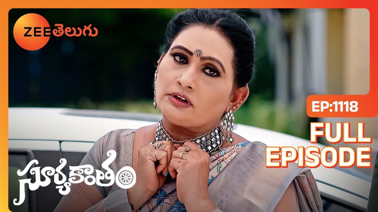 Lifelong ఇదే Permanent... - Suryakantham - సూర్యకాంతం - Full Ep - 1118 - Anusha Hegde - Zee Telugu