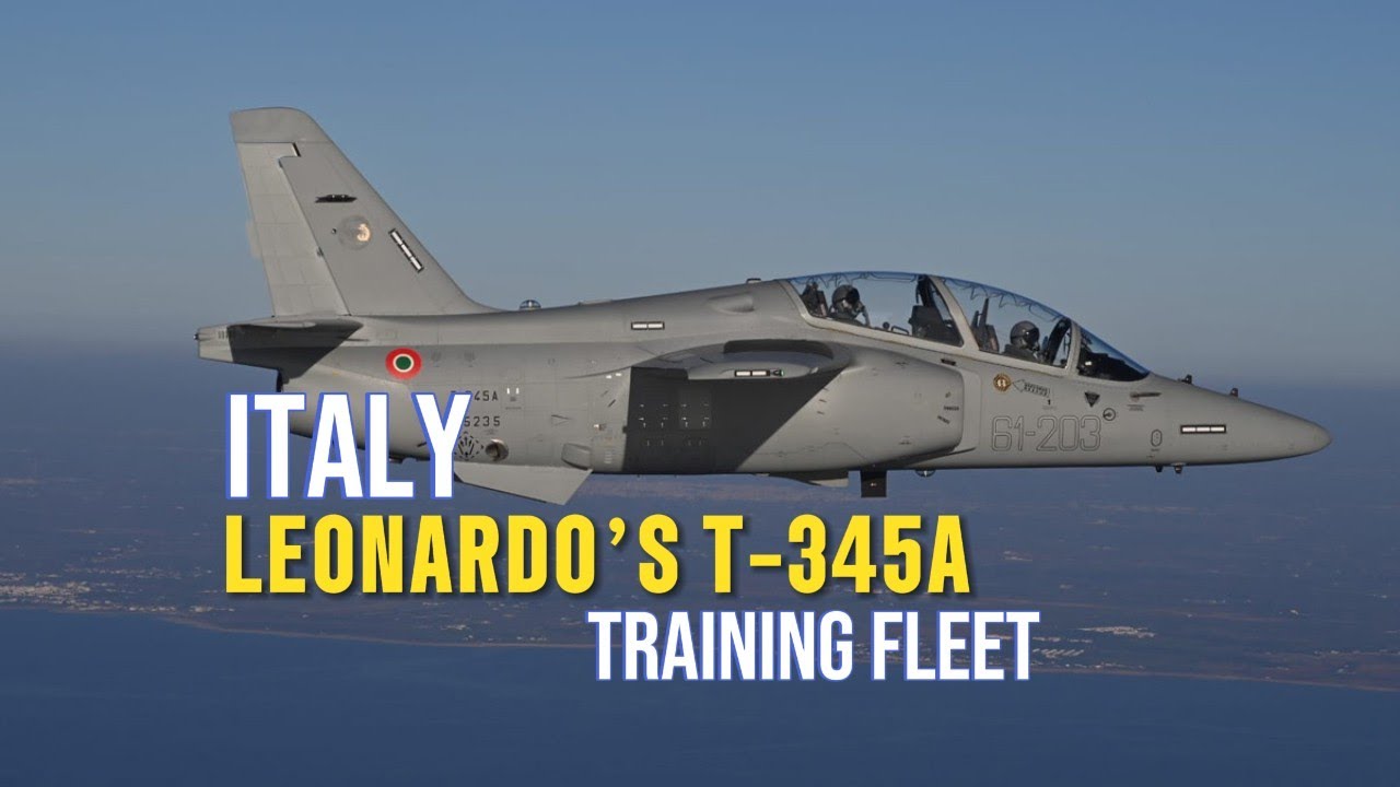 Italy’s New Jet Trainer! T-345A Officially Enters Service – MB-339 Era ...